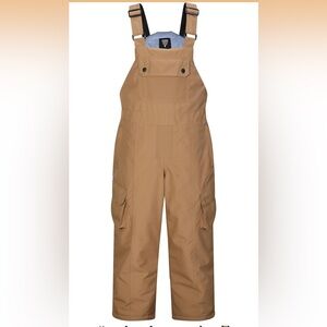 North Peak Kid Snow Bib Waterporoof Insulation Winter Overalls 7-8 yrs /638-1